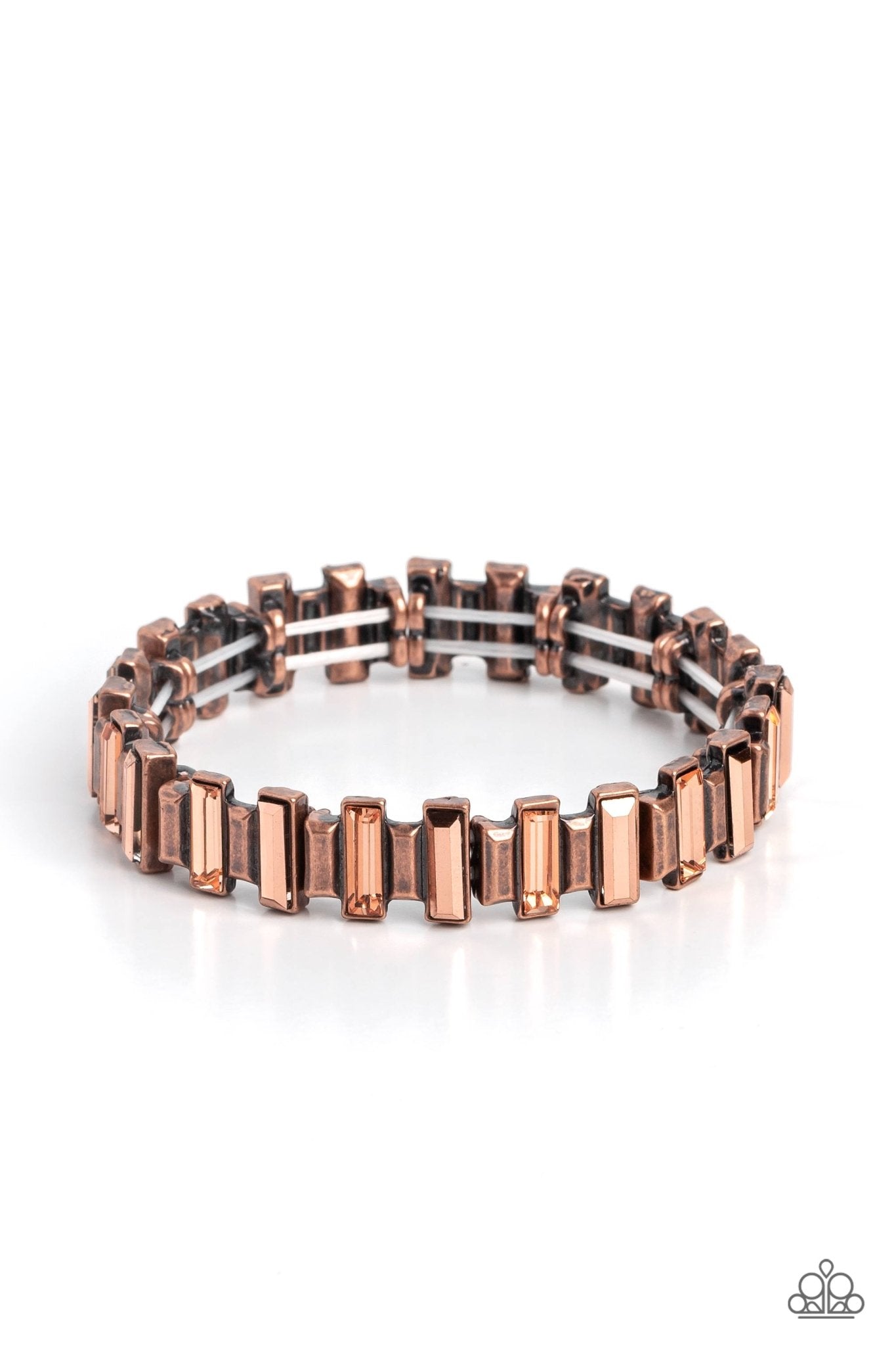 BURSTING the Midnight Oil Copper Bracelet - Jewelry by Bretta - Jewelry by Bretta