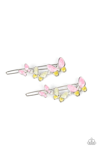 Bushels of Butterflies Pink Hair Clip - Jewelry by Bretta - Jewelry by Bretta