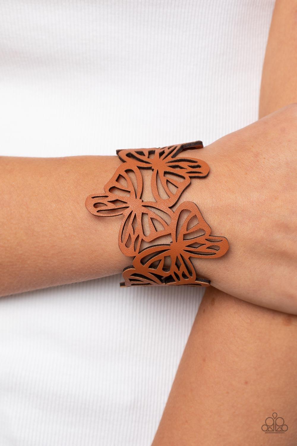 Molten Mogul Green Bracelet - Jewelry by Bretta