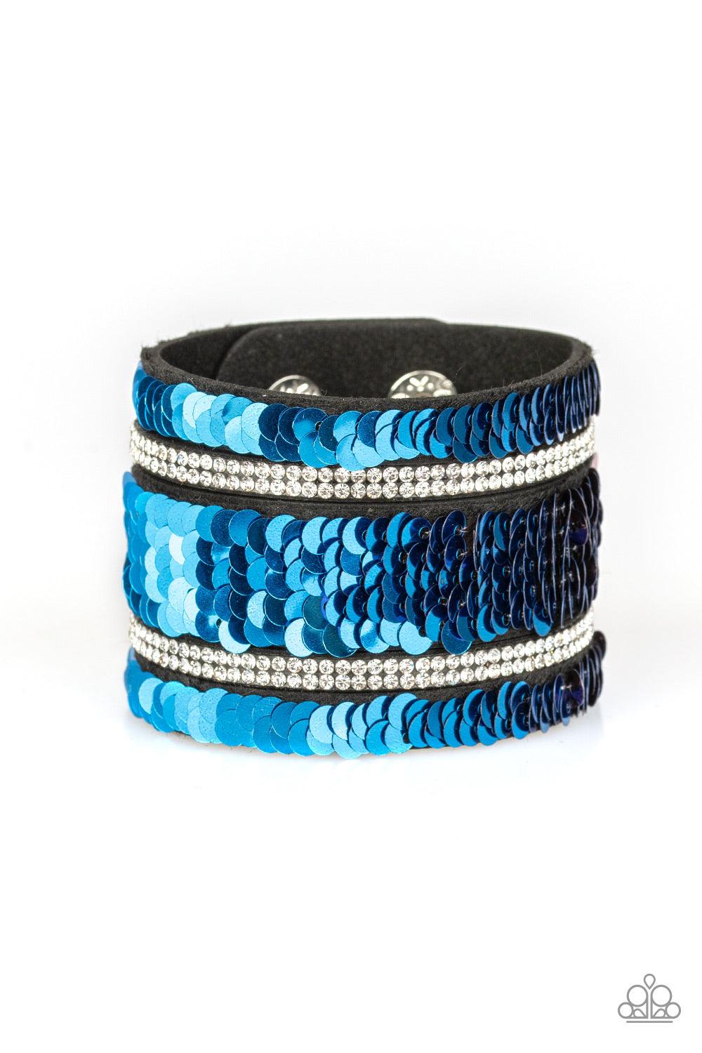 Paparazzi Accessories-MERMAID Service - Pink Bracelet