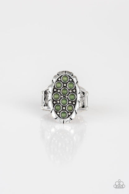 Cactus Garden Green Ring - Jewelry by Bretta - Jewelry by Bretta