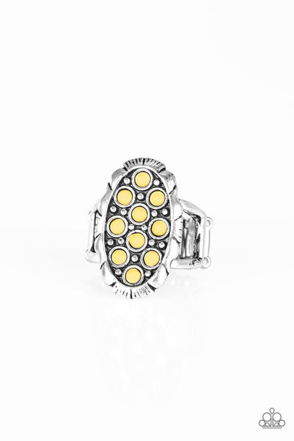 Cactus Garden Yellow Ring - Jewelry by Bretta - Jewelry by Bretta