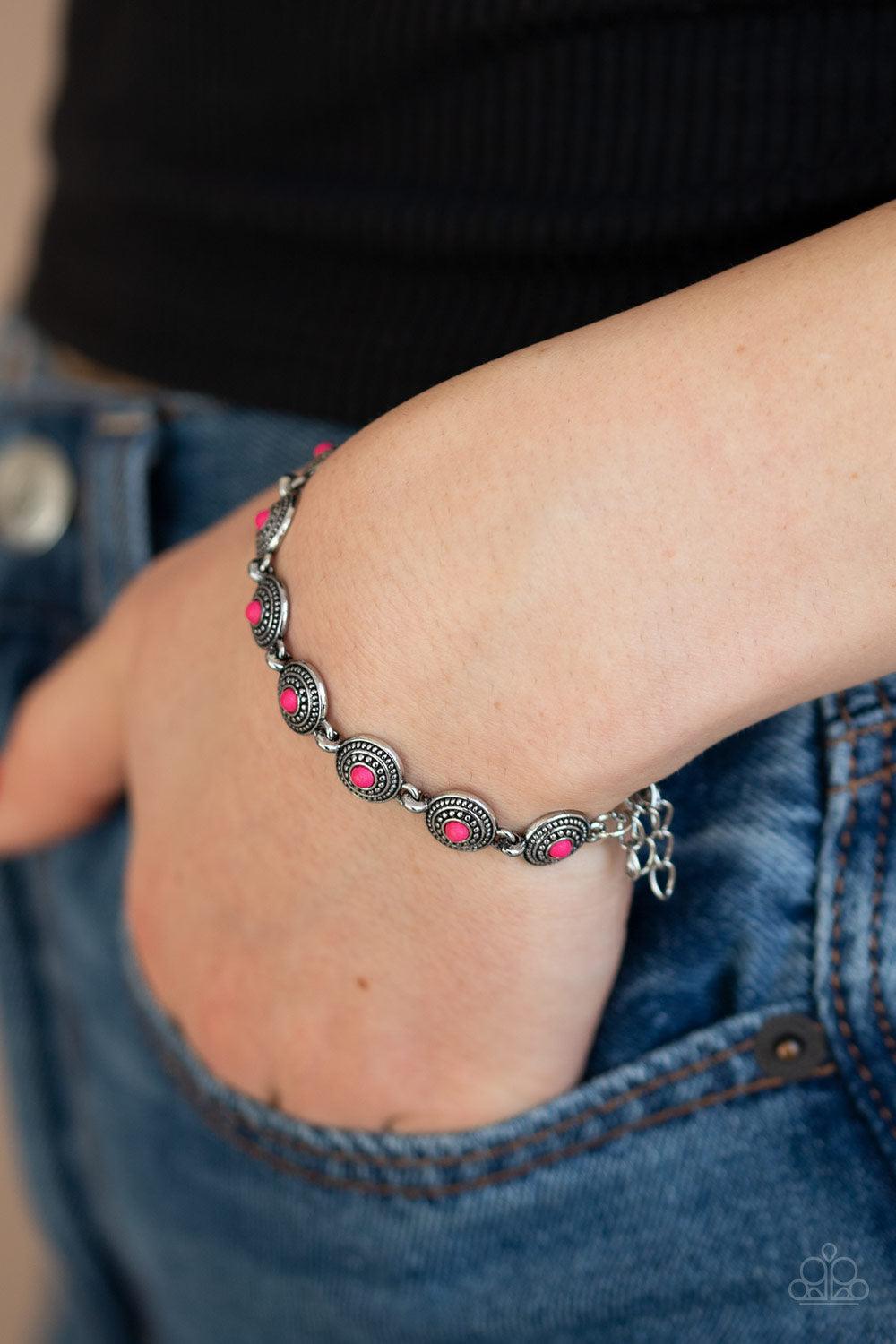 Cactus Paradise Pink Bracelet - Jewelry By Bretta - Jewelry by Bretta