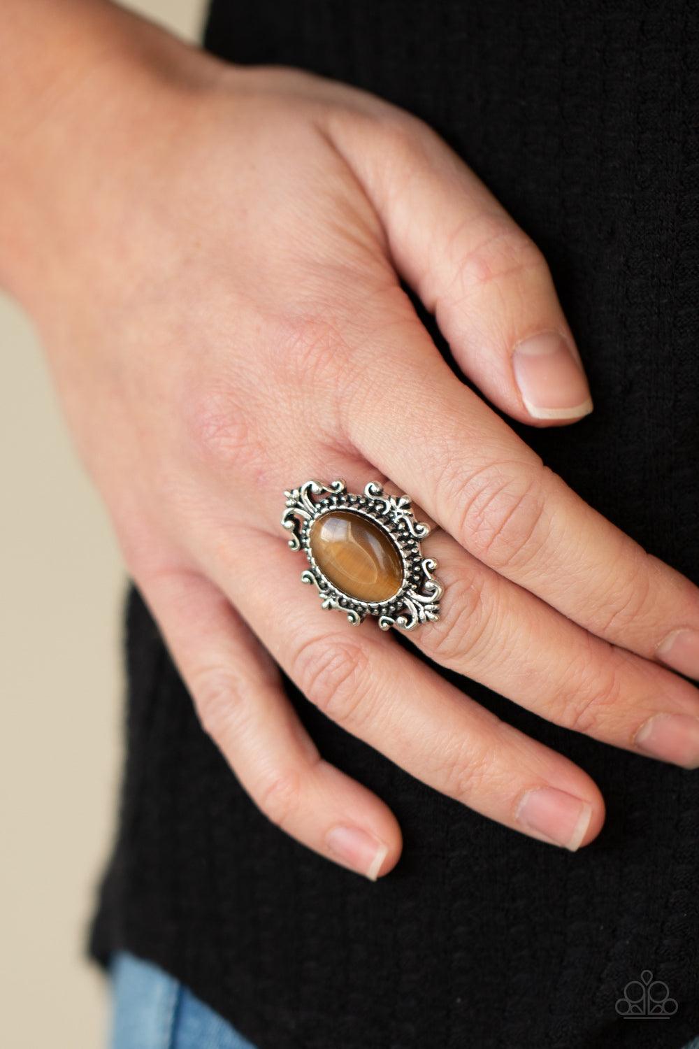 Can You SEER What I SEER Brown Ring - Jewelry by Bretta - Jewelry by Bretta