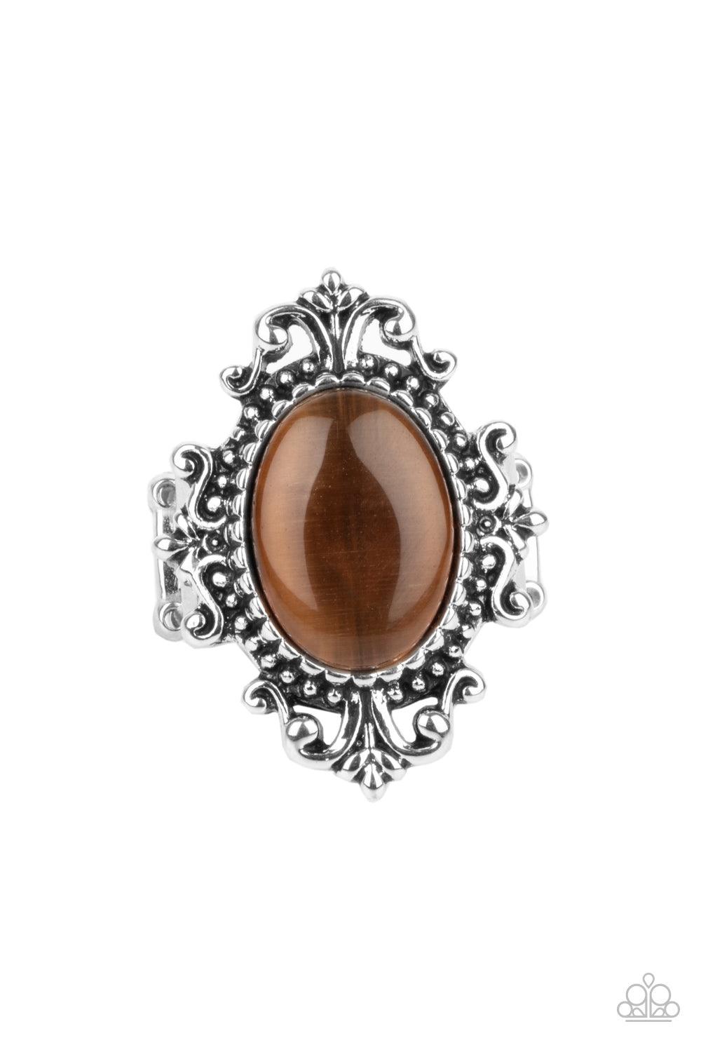 Can You SEER What I SEER Brown Ring - Jewelry by Bretta - Jewelry by Bretta