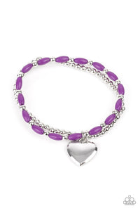 Candy Gram Purple Bracelet - Jewelry by Bretta - Jewelry by Bretta
