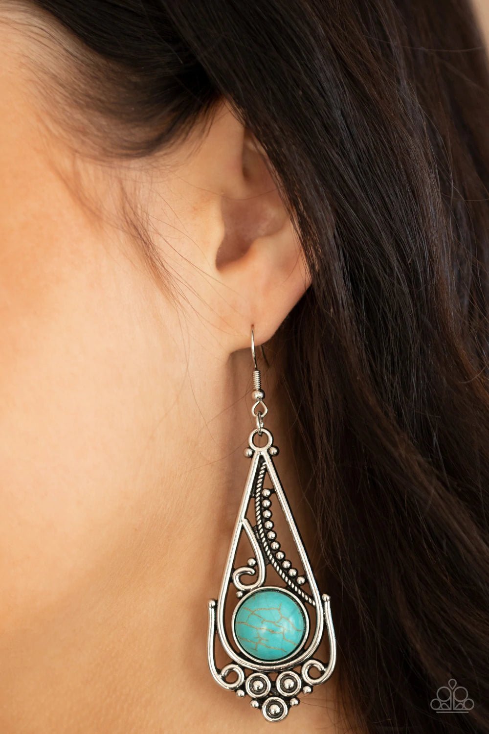 Canyon Climate Blue Earrings - Jewelry by Bretta - Jewelry by Bretta