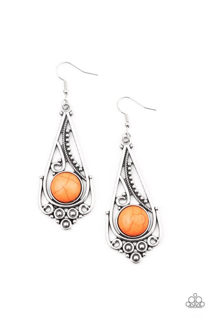 Canyon Climate Orange Earrings - Jewelry By Bretta - Jewelry by Bretta