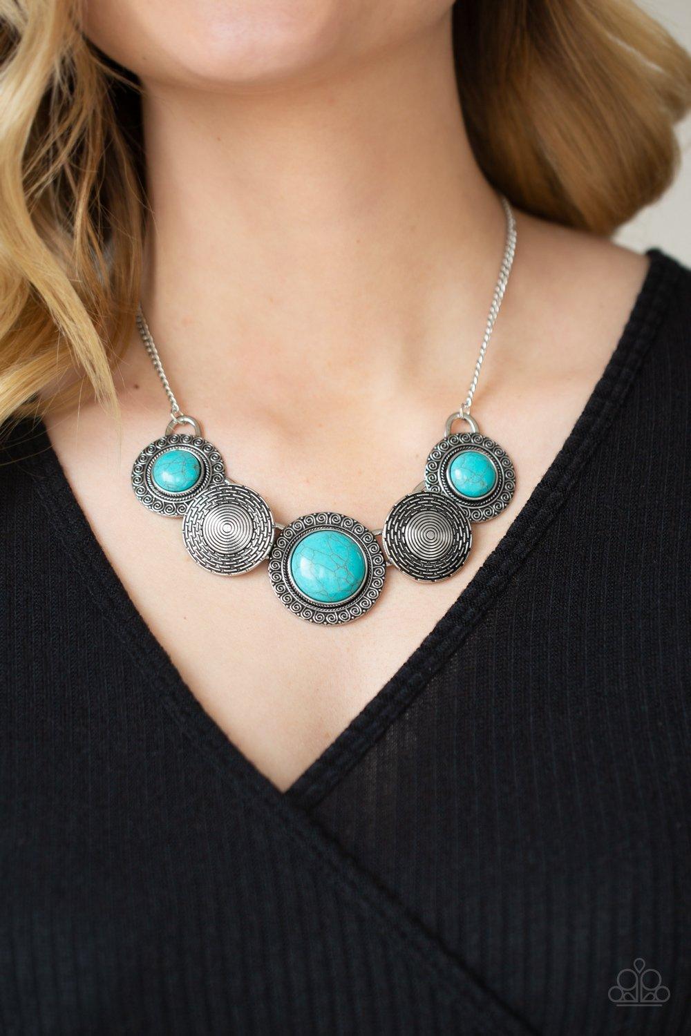 Canyon Cottage - Blue Necklace - Jewelry By Bretta - Jewelry by Bretta