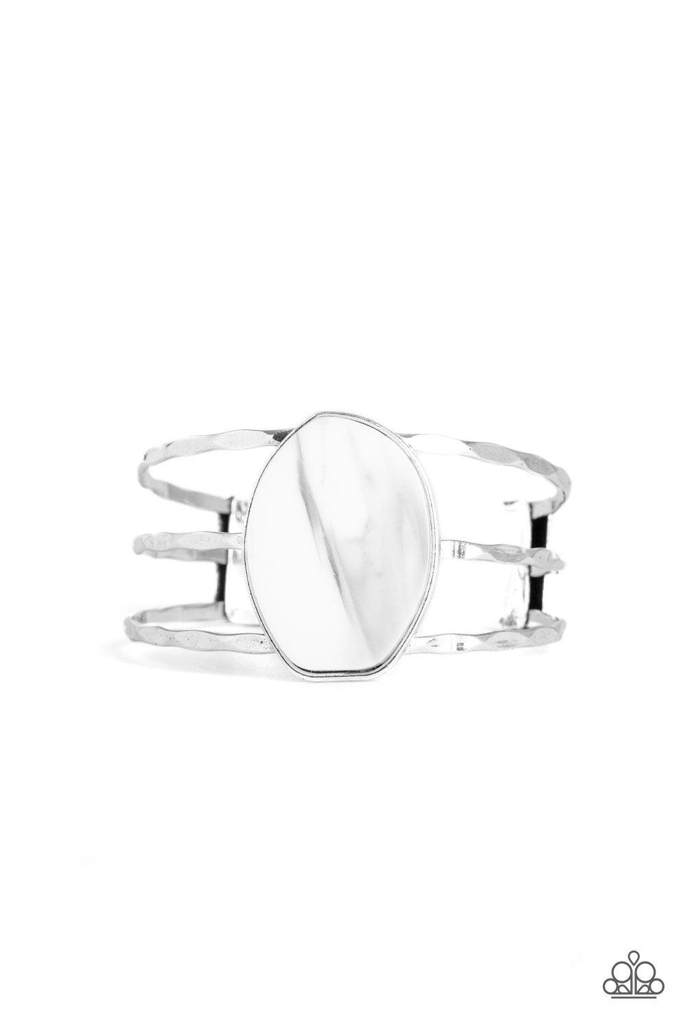 Canyon Dream White Cuff Bracelet - Jewelry by Bretta - Jewelry by Bretta