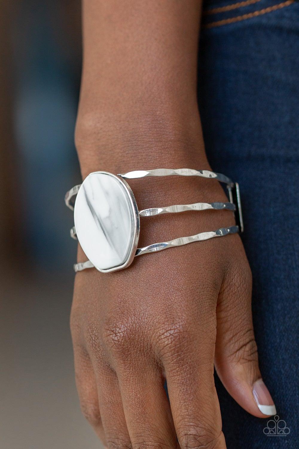 Canyon Dream White Cuff Bracelet - Jewelry by Bretta - Jewelry by Bretta