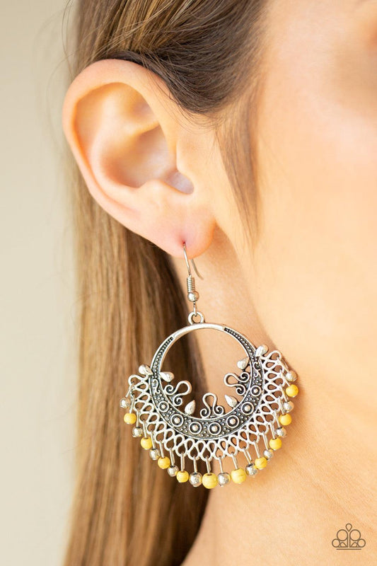 Canyonlands Celebration Yellow Earrings - Jewelry by Bretta - Jewelry by Bretta