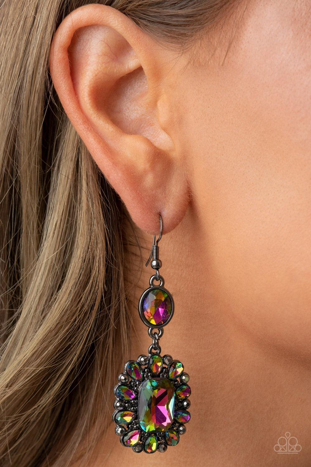 Capriciously Cosmopolitan Multi Oil Spill Earrings - Jewelry by Bretta - Jewelry by Bretta