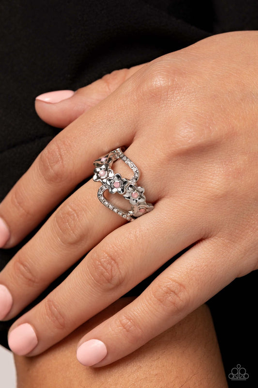 Captivating Corsage Pink Ring - Jewelry by Bretta - Jewelry by Bretta