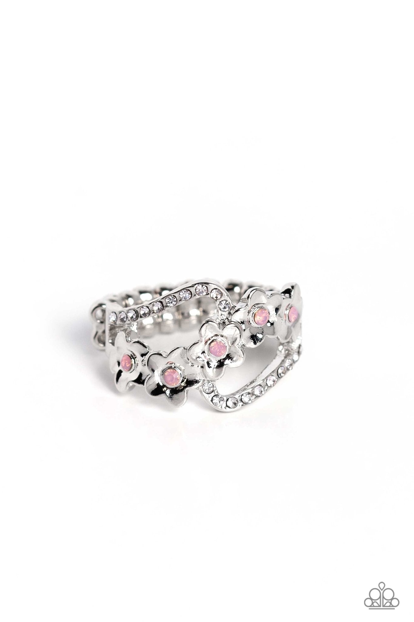 Captivating Corsage Pink Ring - Jewelry by Bretta - Jewelry by Bretta