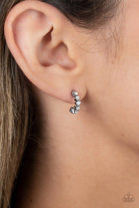 Carefree Couture White Hoop Earrings - Jewelry by Bretta - Jewelry by Bretta