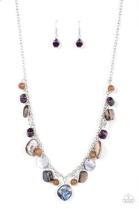 Caribbean Charisma Purple Necklace - Jewelry by Bretta - Jewelry by Bretta