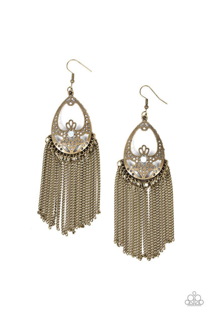 Castle Cottage Brass Earrings - Jewelry by Bretta - Jewelry by Bretta