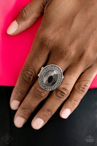 Castle Lockdown Silver Ring - Jewelry by Bretta - Jewelry by Bretta