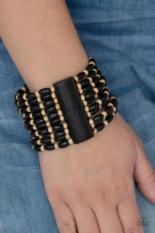 Cayman Carnival Black Bracelet - Jewelry by Bretta - Jewelry by Bretta