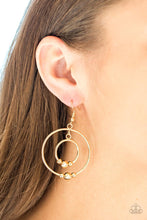 Center of Attraction Gold Earrings - Jewelry by Bretta - Jewelry by Bretta