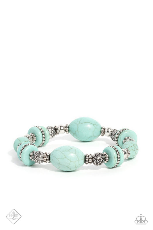 Changing Cleopatra Blue Bracelet - Jewelry by Bretta - Jewelry by Bretta