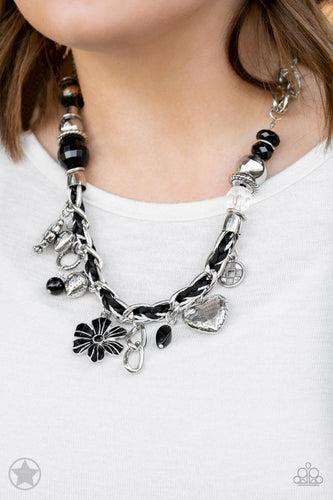 Charmed, I Am Sure Black Necklace - Jewelry By Bretta - Jewelry by Bretta