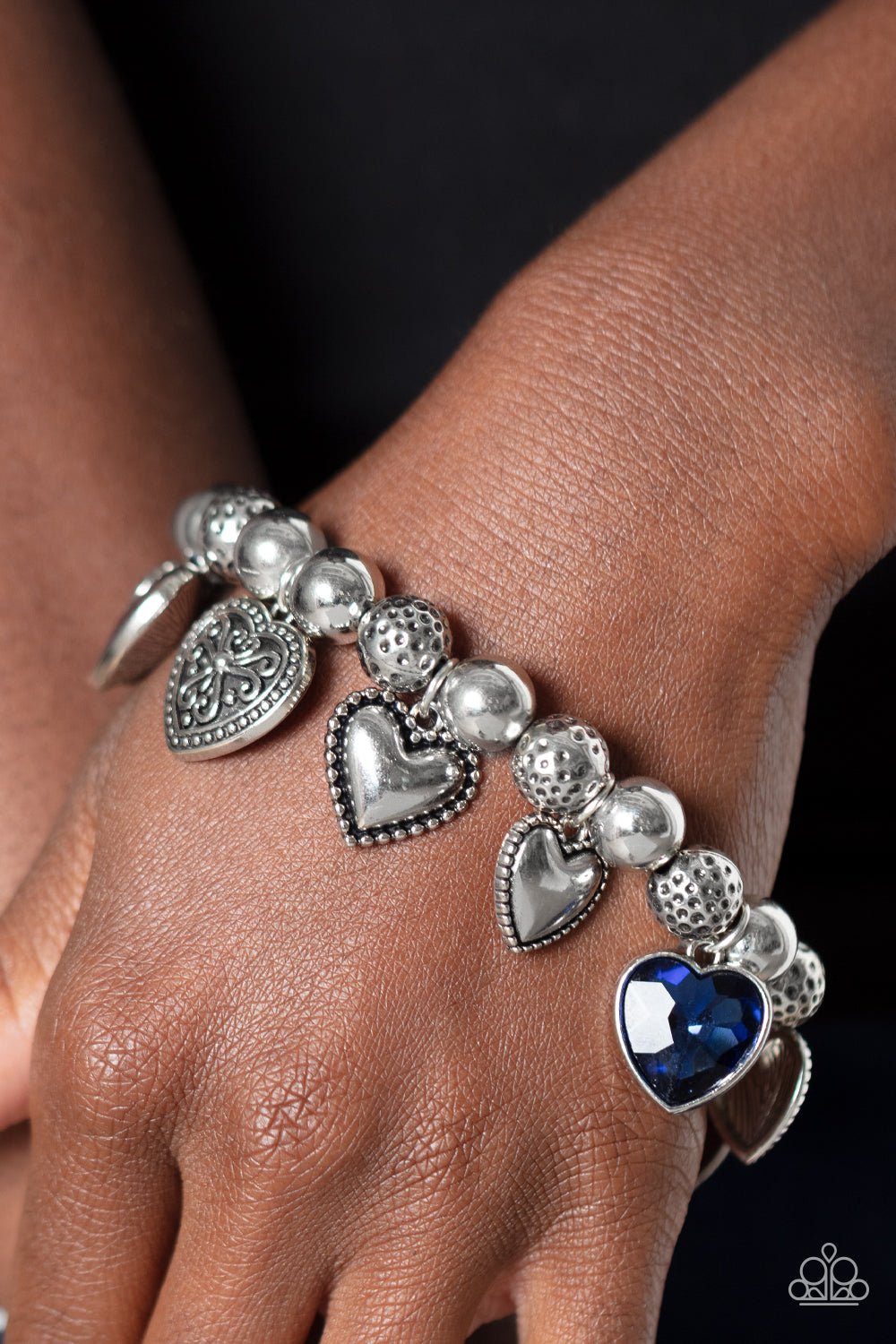 Charming Crush Blue Bracelet - Jewelry by Bretta - Jewelry by Bretta