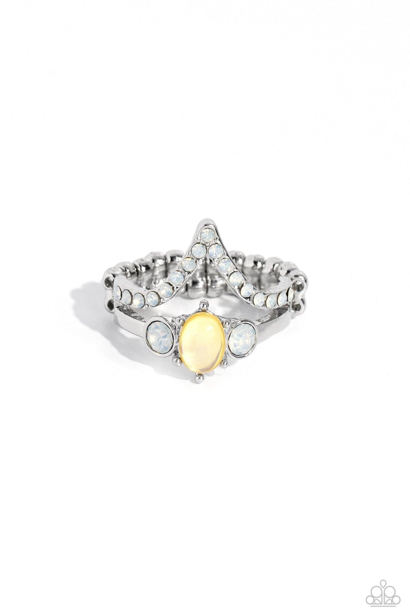 Chevron Celebrity Yellow Ring - Jewelry by Bretta - Jewelry by Bretta