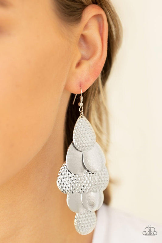 Chime Time Silver Earrings - Jewelry by Bretta - Jewelry by Bretta
