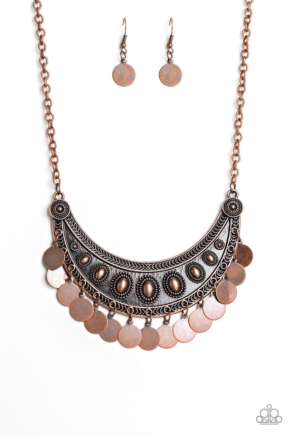 CHIMEs UP Copper Necklace - Jewelry by Bretta - Jewelry by Bretta