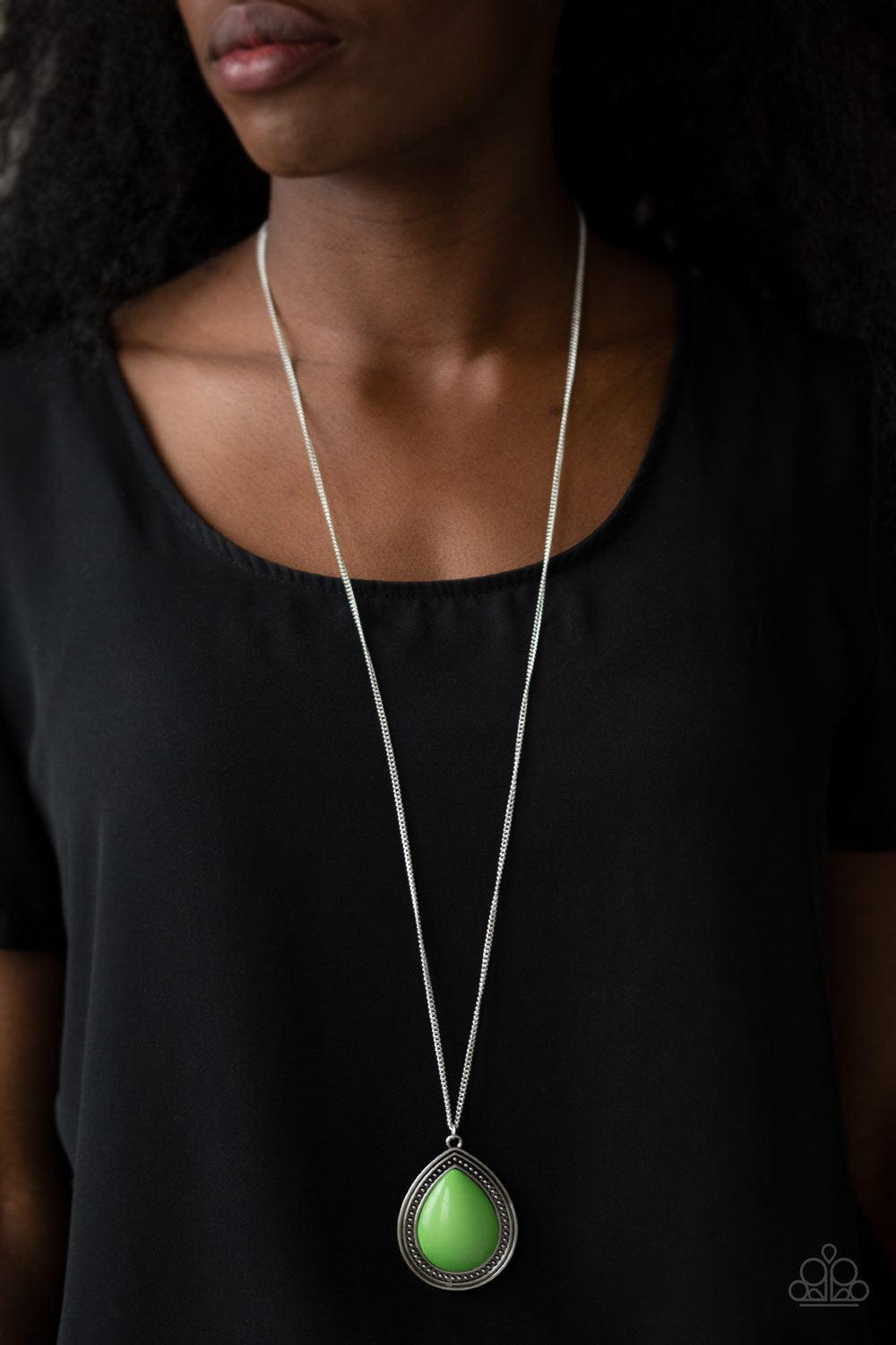 Chroma Courageous Green Necklace - Jewelry By Bretta - Jewelry by Bretta