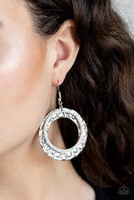Cinematic Shimmer White Earrings - Jewelry by Bretta - Jewelry by Bretta