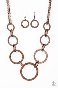 City Circus Copper Necklace - Jewelry by Bretta - Jewelry by Bretta