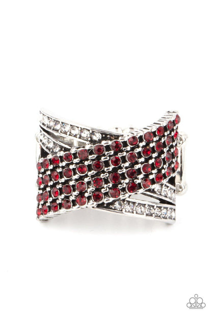 Classic Crossover Red Ring - Jewelry by Bretta - Jewelry by Bretta