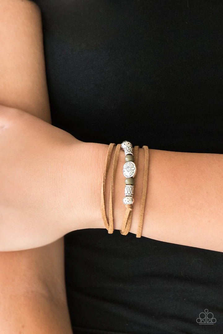 Clear A Path Green Bracelet - Jewelry by Bretta - Jewelry by Bretta