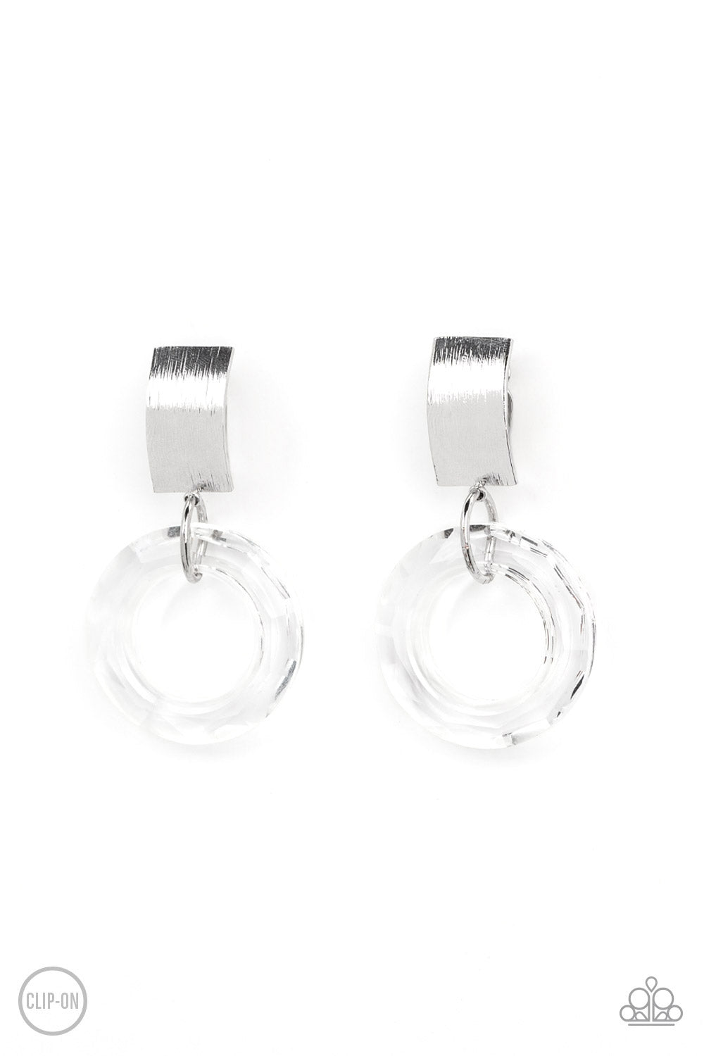 Clear Out! White Clip On Earrings - Jewelry by Bretta - Jewelry by Bretta