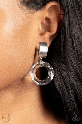 Clear Out! White Clip On Earrings - Jewelry by Bretta - Jewelry by Bretta