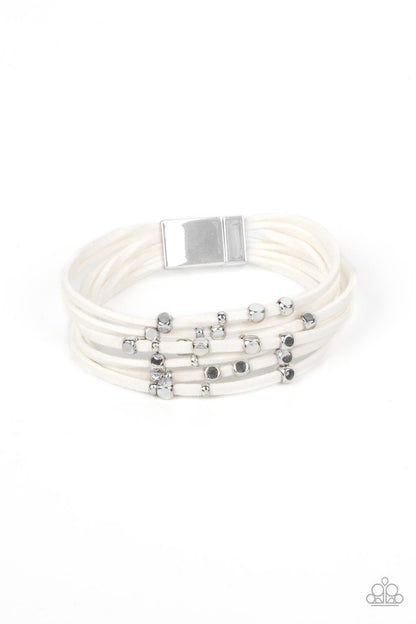 Clustered Constellations White Bracelet - Jewelry by Bretta - Jewelry by Bretta