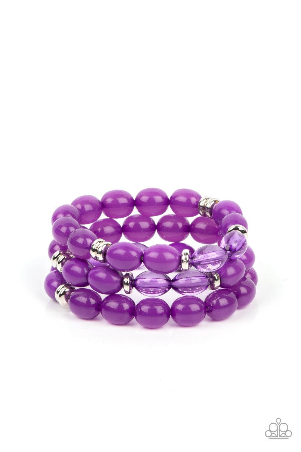 Coastal Cruise Purple Necklace - Jewelry by Bretta - Jewelry by Bretta