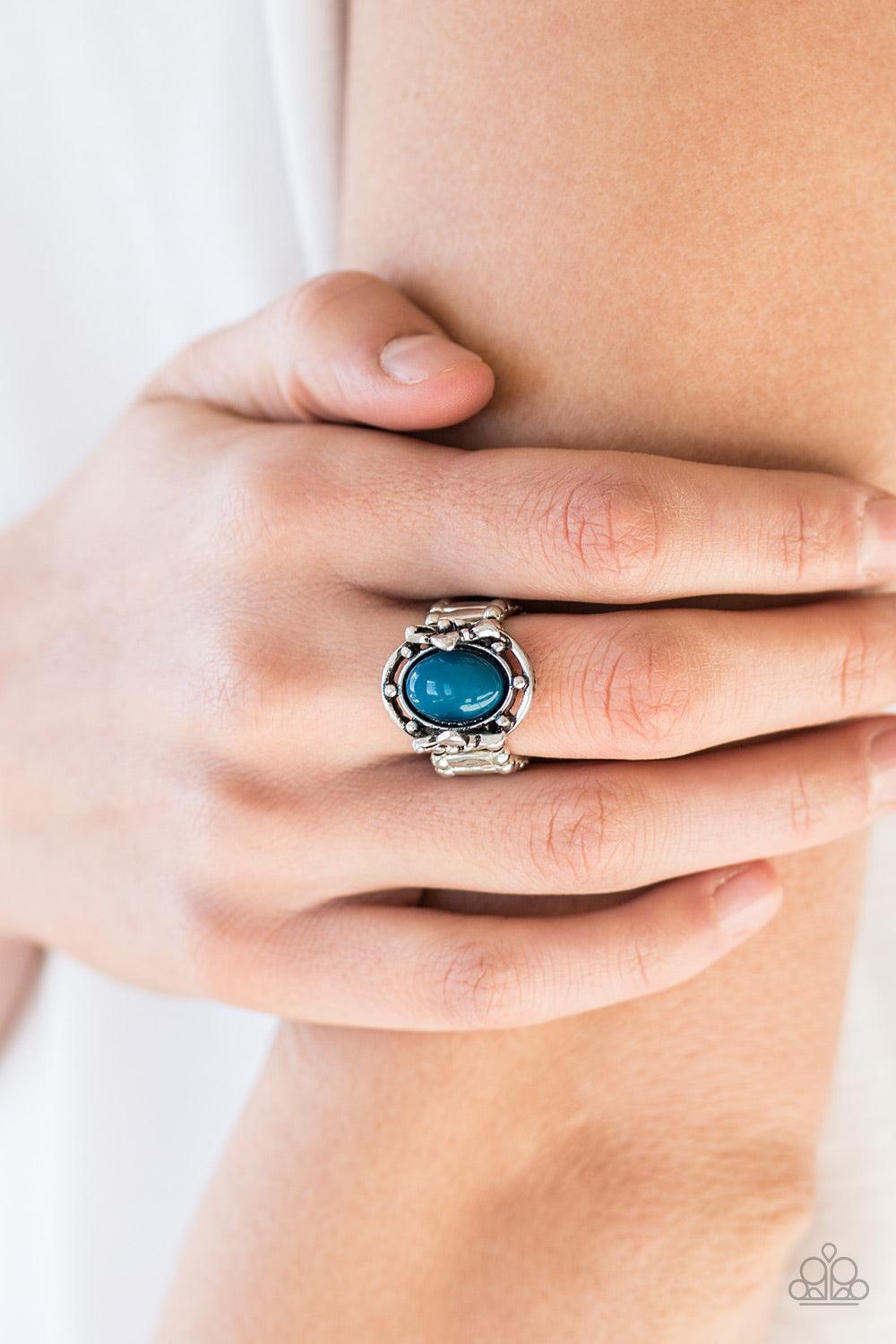 Color Me Confident Blue Ring - Jewelry by Bretta - Jewelry by Bretta