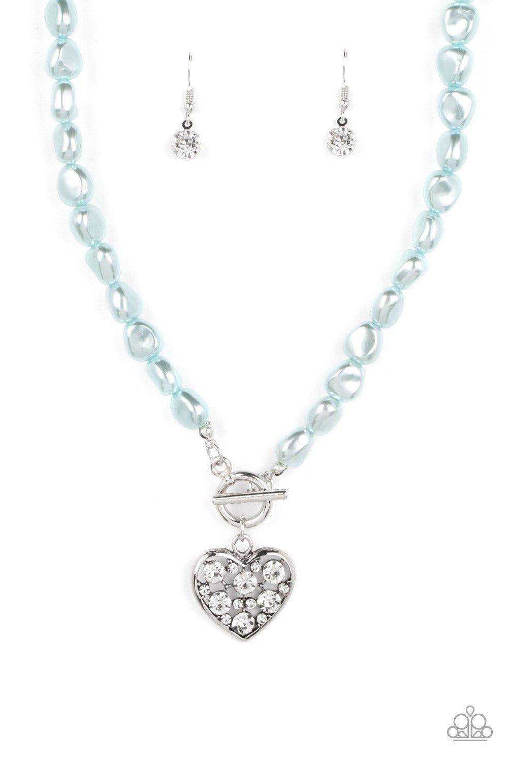 Color Me Smitten Blue Heart Necklace - Jewelry by Bretta - Jewelry by Bretta