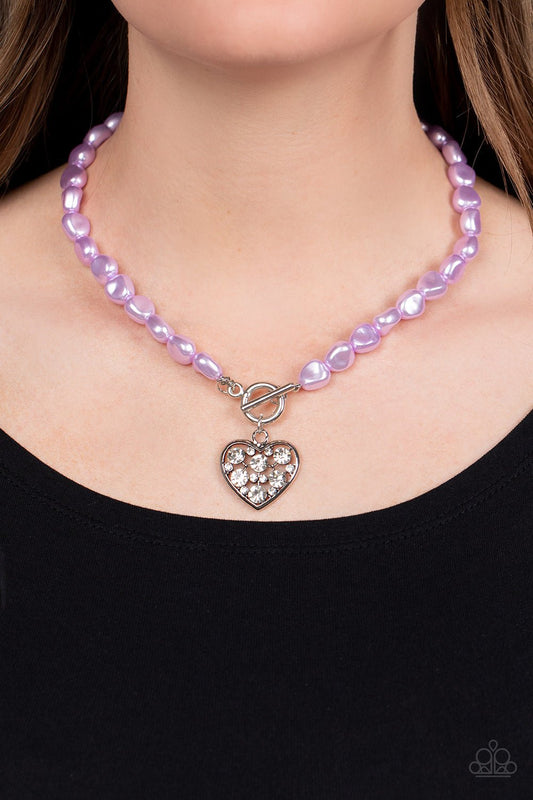 Color Me Smitten Purple Necklace - Jewelry by Bretta - Jewelry by Bretta