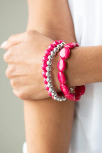 Color Venture Pink Bracelets - Jewelry by Bretta - Jewelry by Bretta