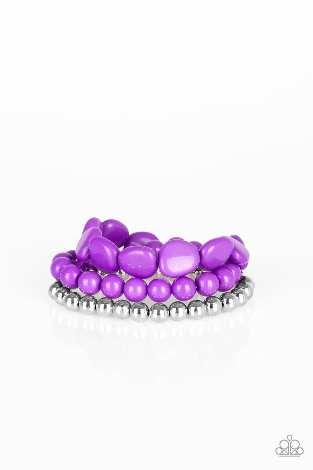 Color Venture Purple Bracelets - Jewelry by Bretta - Jewelry by Bretta
