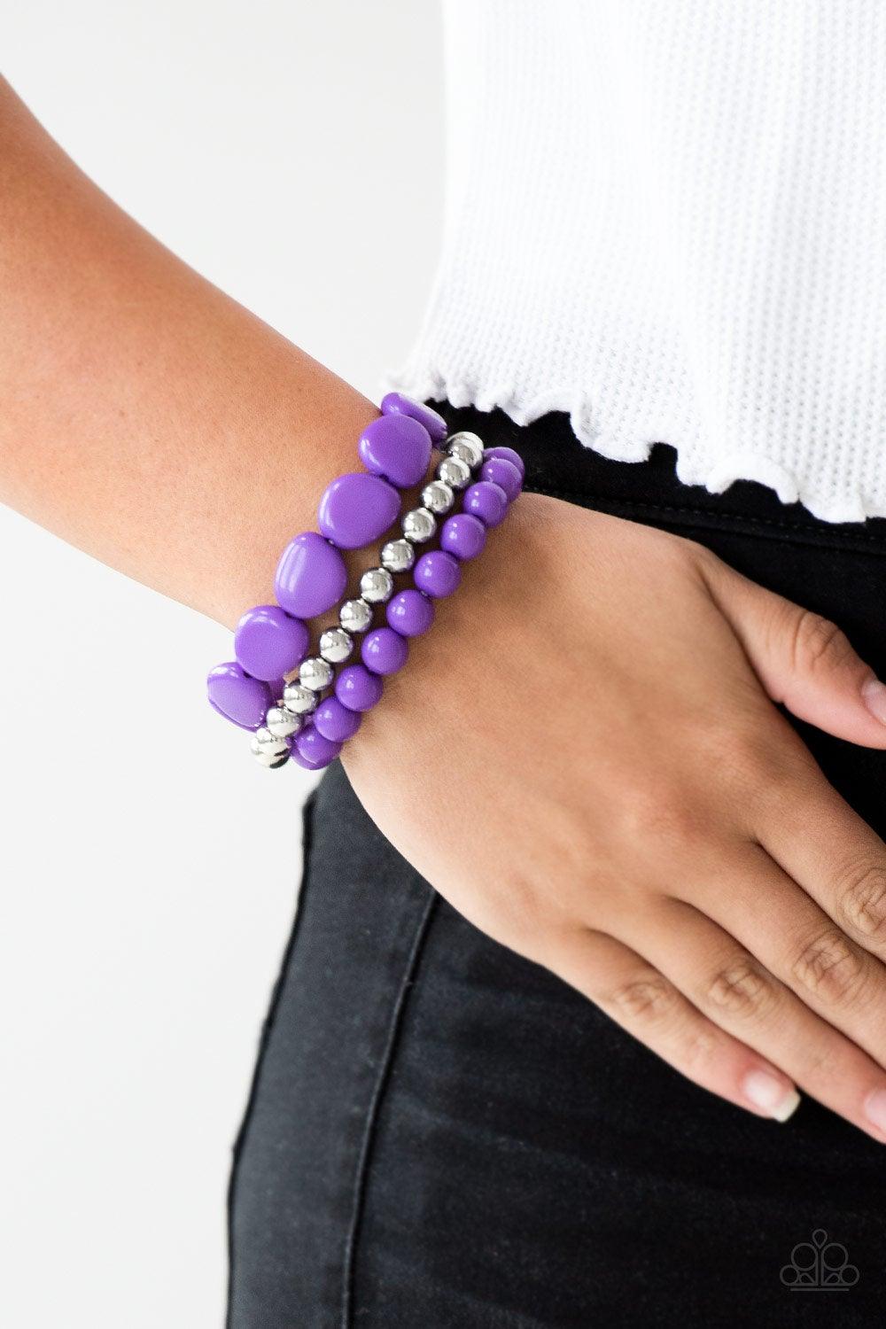 Color Venture Purple Bracelets - Jewelry by Bretta - Jewelry by Bretta