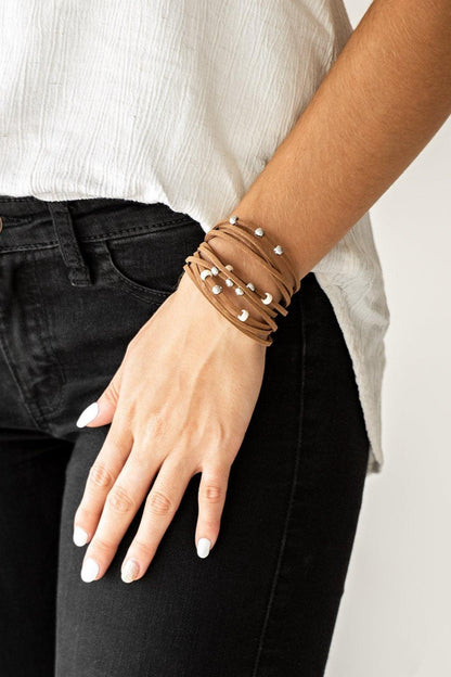 Colorfully Coachella White Bracelet - Jewelry By Bretta - Jewelry by Bretta