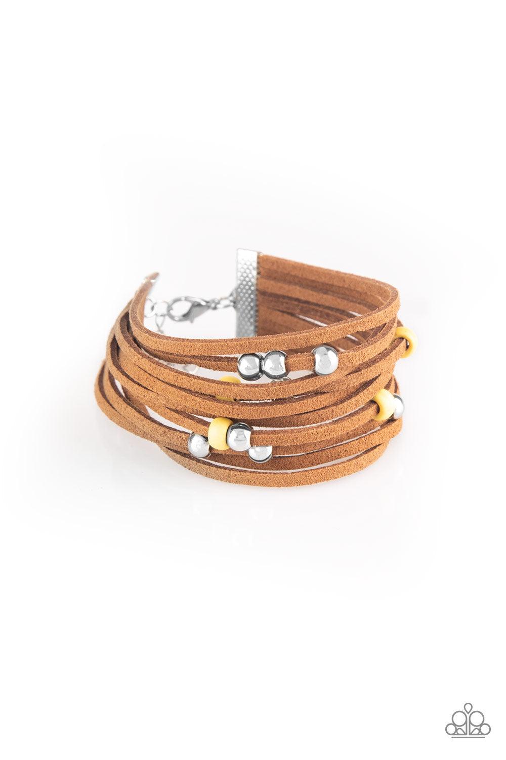 Colorfully Coachella Yellow Bracelet - Jewelry By Bretta - Jewelry by Bretta