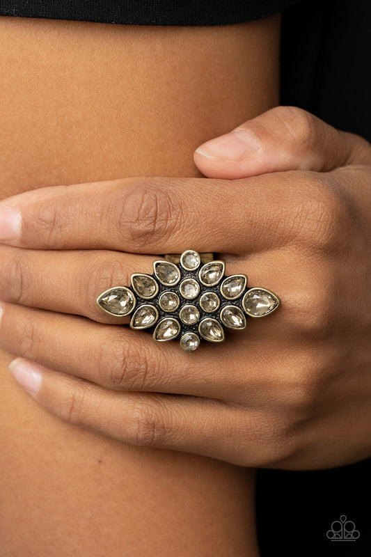 Combustible Iridescence Brass Ring - Jewelry by Bretta - Jewelry by Bretta