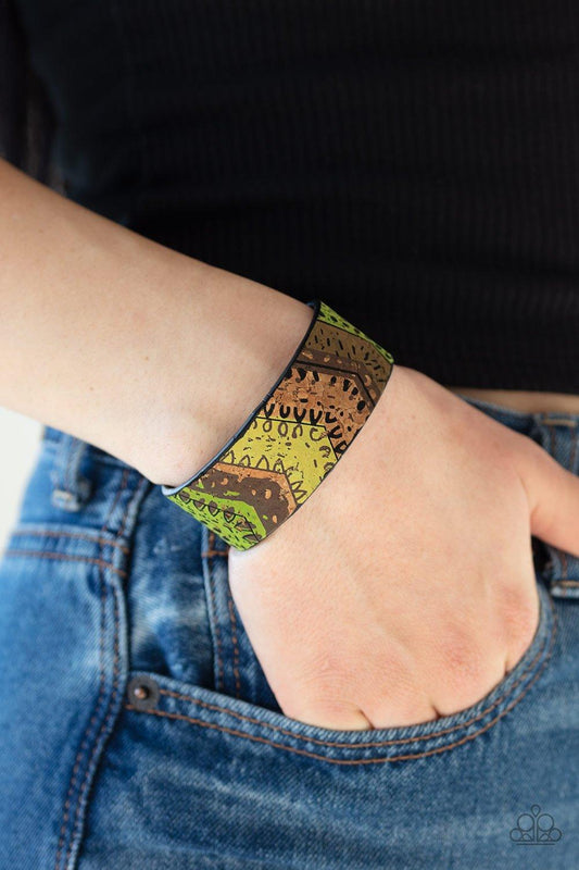 Come Uncorked Green Bracelet - Jewelry By Bretta - Jewelry by Bretta